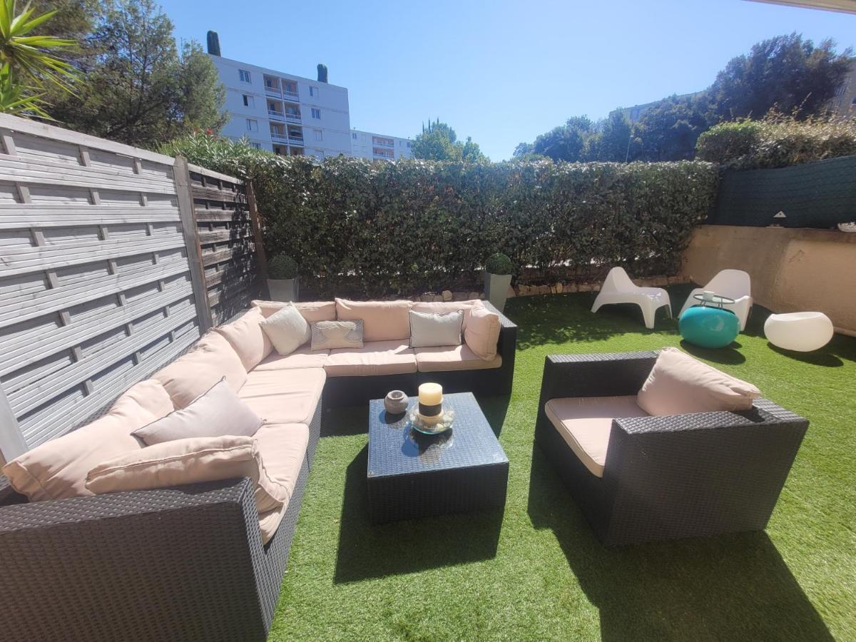 Apartamento Le Cocooning - Saint Raphael - Wi-Fi - Piscine Exterior foto